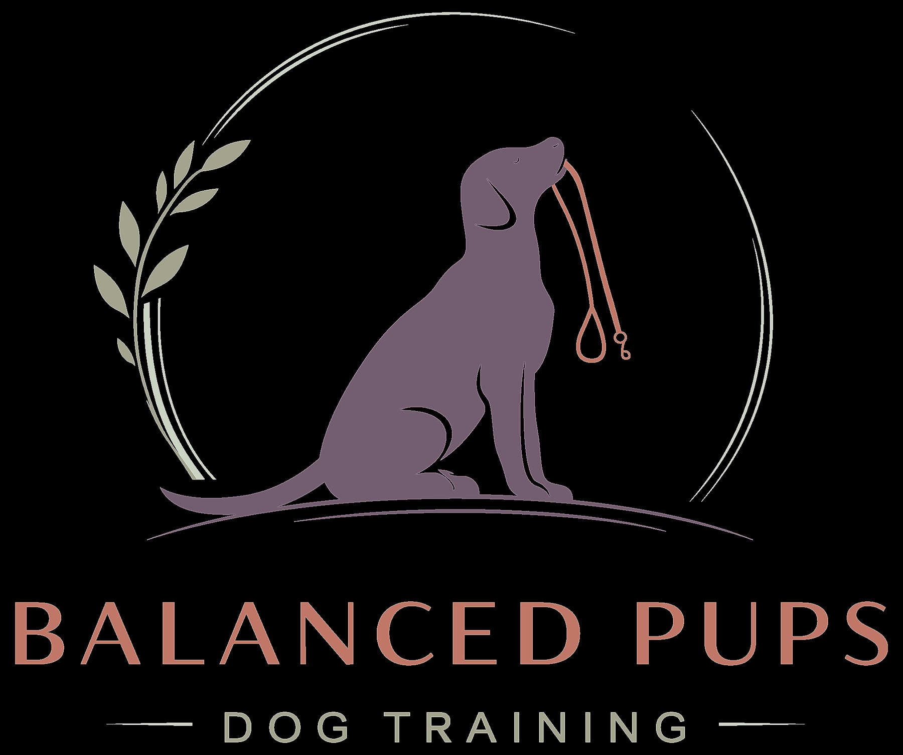 Balanced Pups Dog Training logo