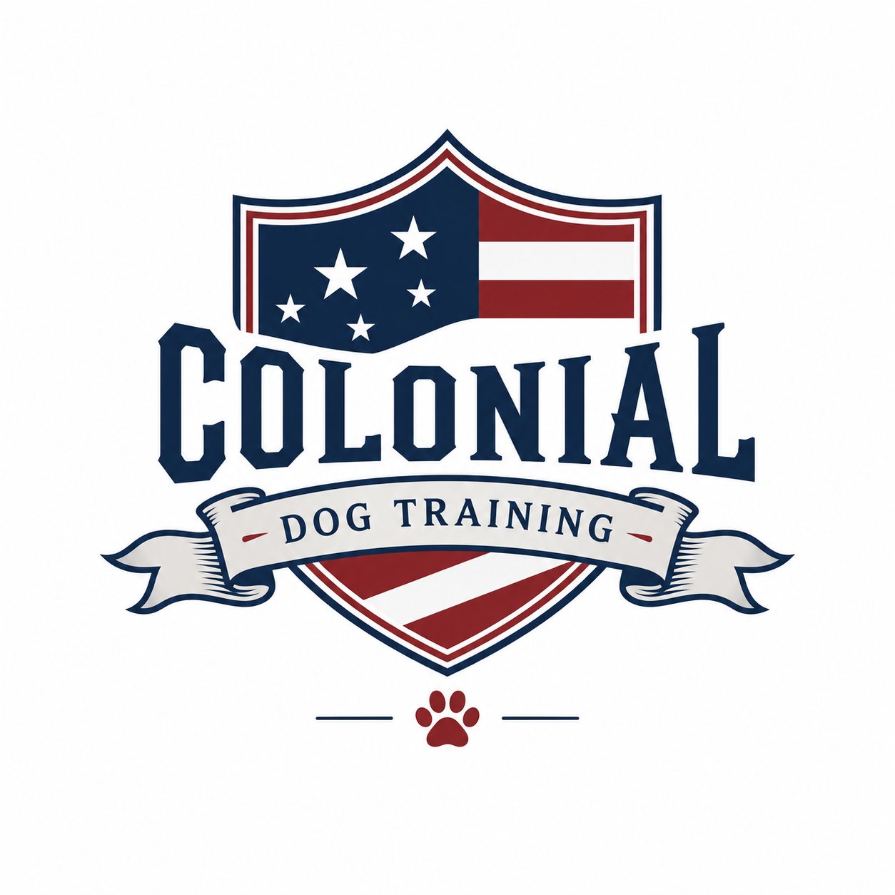 Colonial Dog Training logo