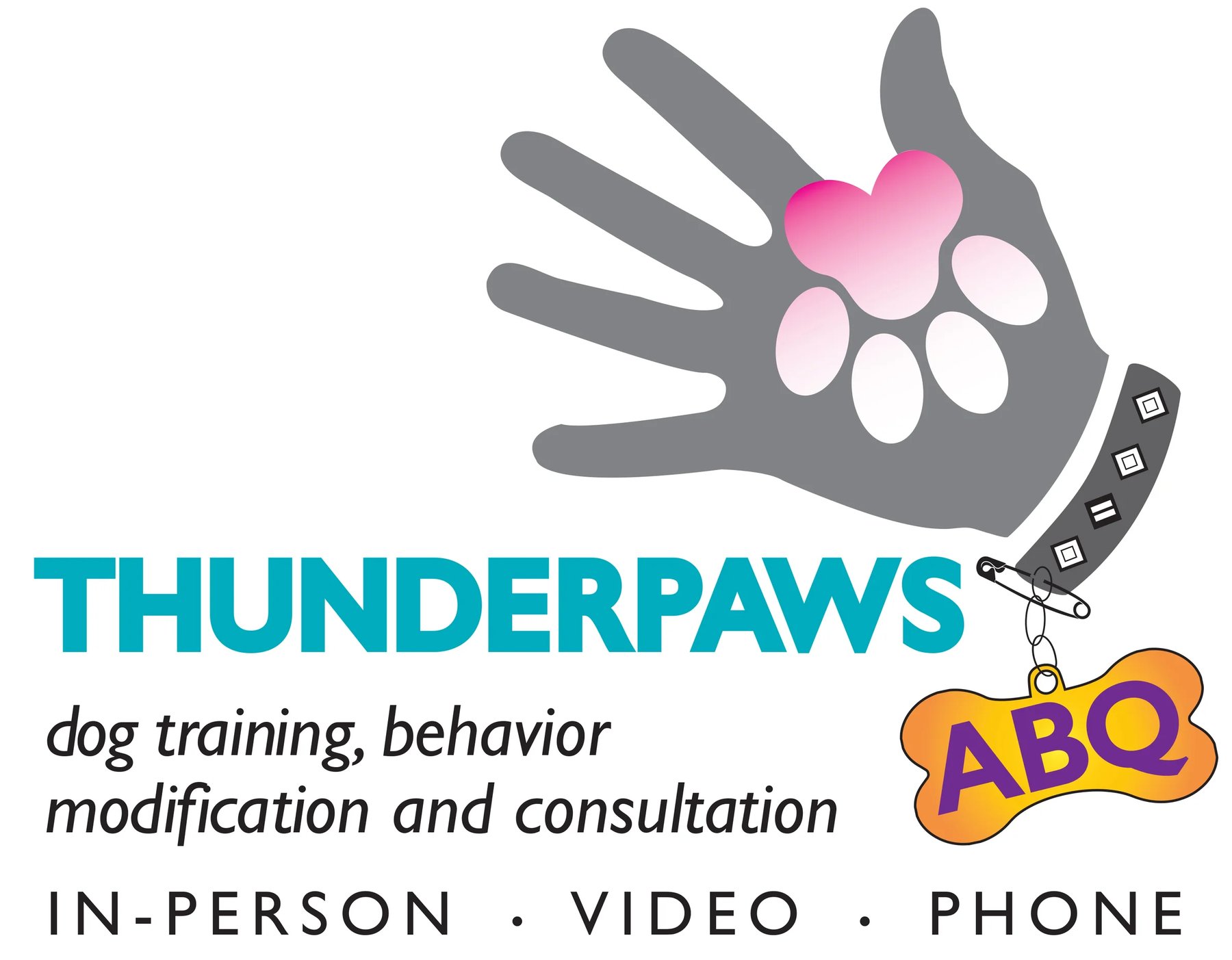 Thunderpaws ABQ logo