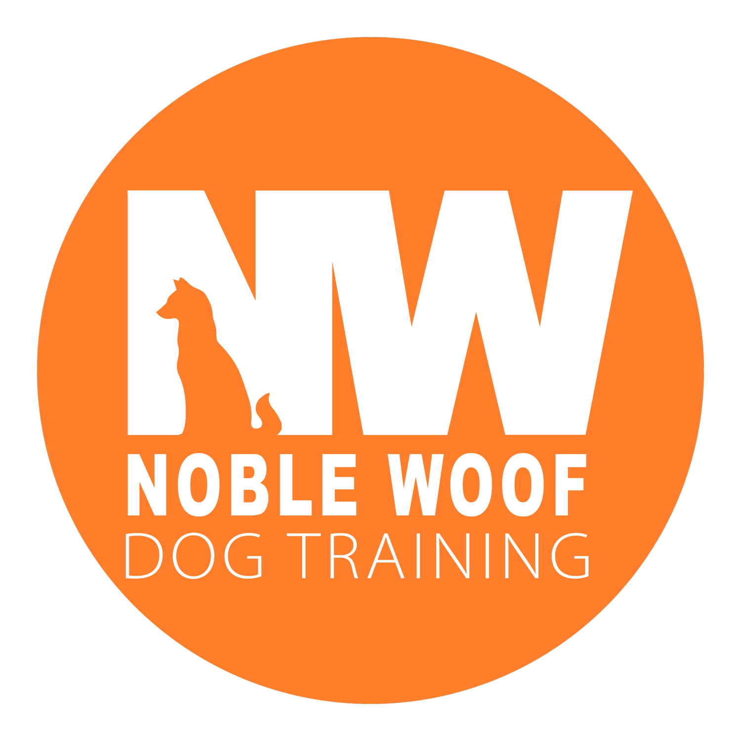 Noble Woof Dog Training PDX logo