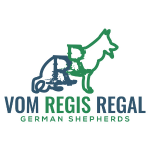 Regis Regal German Shepherds logo