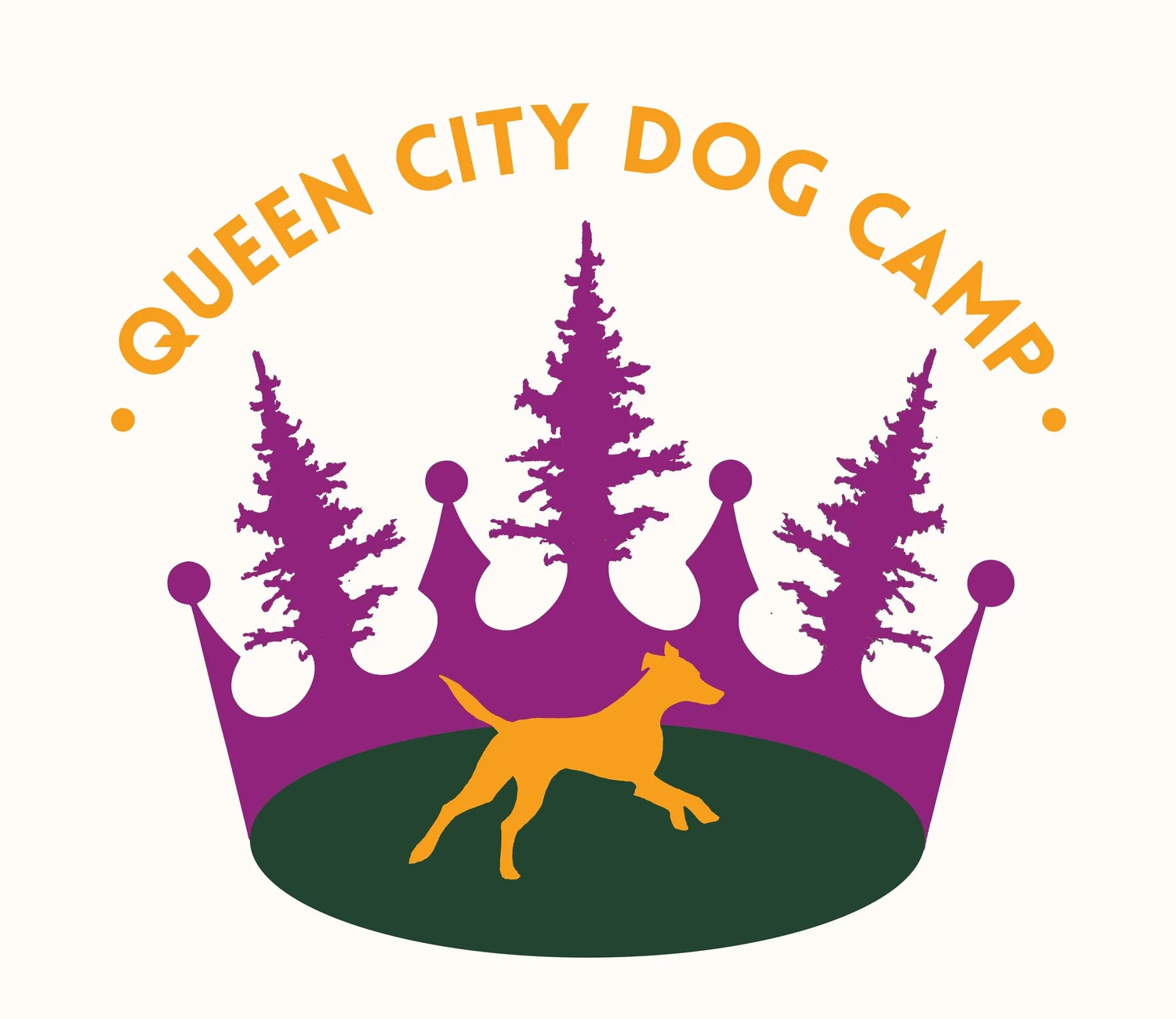 Queen City Dog Camp logo