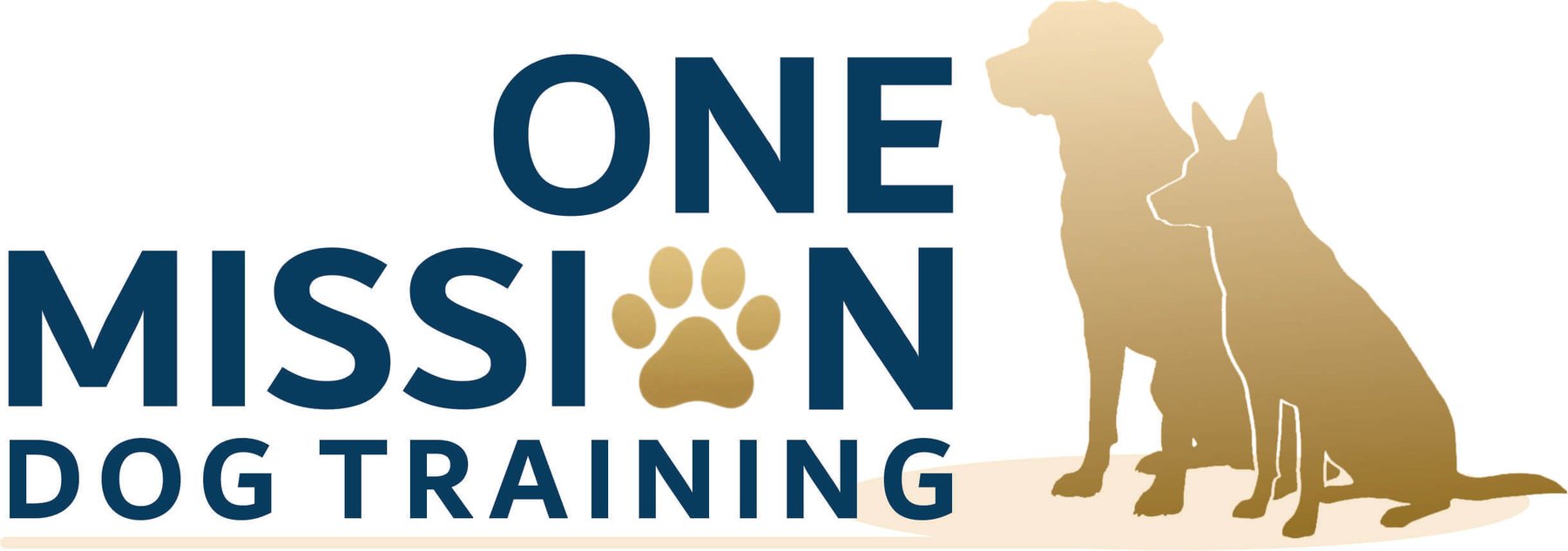 One Mission Dog Training logo