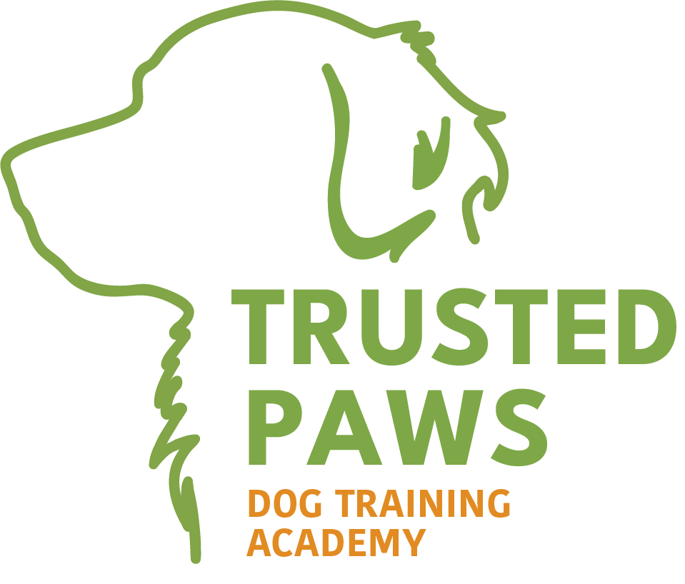 Trusted paws the woodlands logo