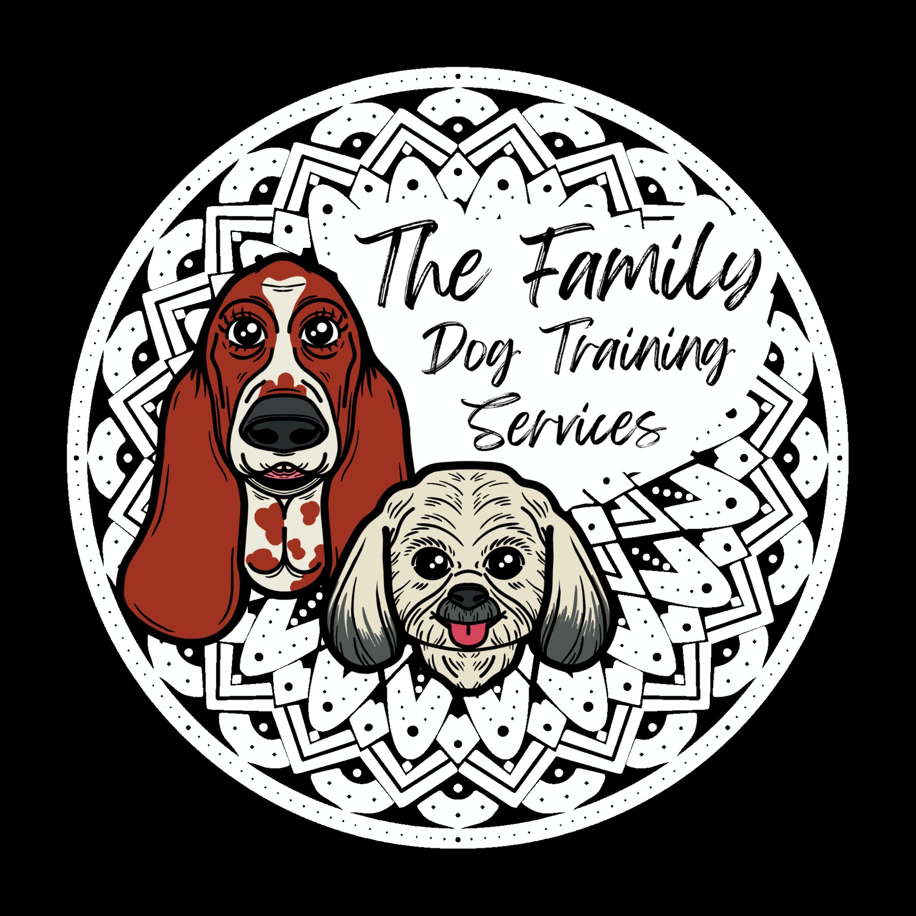 The Family Dog Training Svcs logo